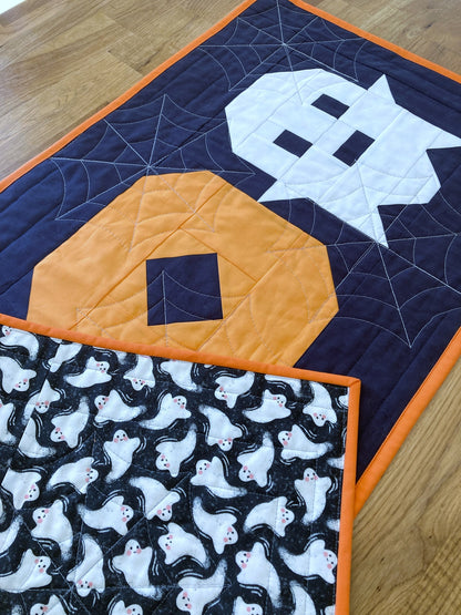 Ghostly Greetings Table Runner Pattern - PDF Instant Download