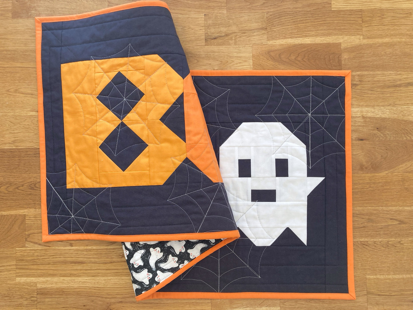 Ghostly Greetings Table Runner Pattern - PDF Instant Download