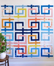 Load image into Gallery viewer, Line Dance Quilt Pattern - PRINTED PATTERN
